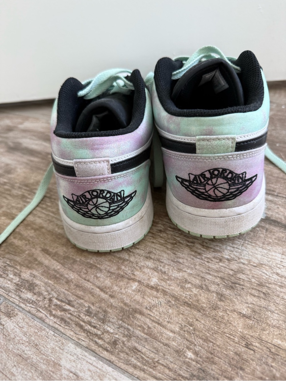 Jordan Men’s Low Top Sneakers - Pastel Tie-Dye
